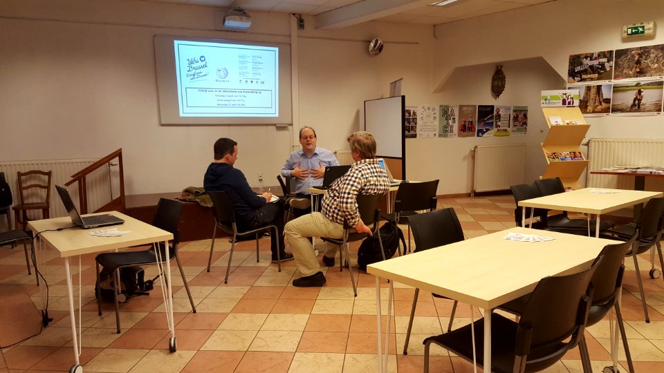 Writing weeks Brussels 2016 in Koekelberg, 5 April 2016 (3)