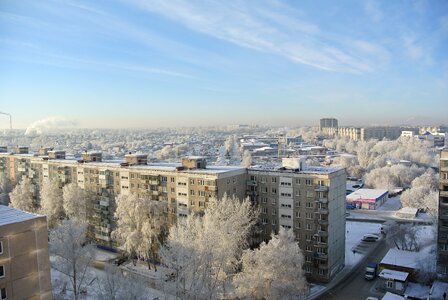 Panoramic the urban landscape travel