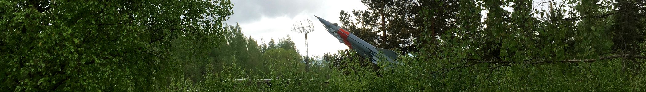 WV banner Tuusula Exhibits at the Museum of anti-aircraft warfare