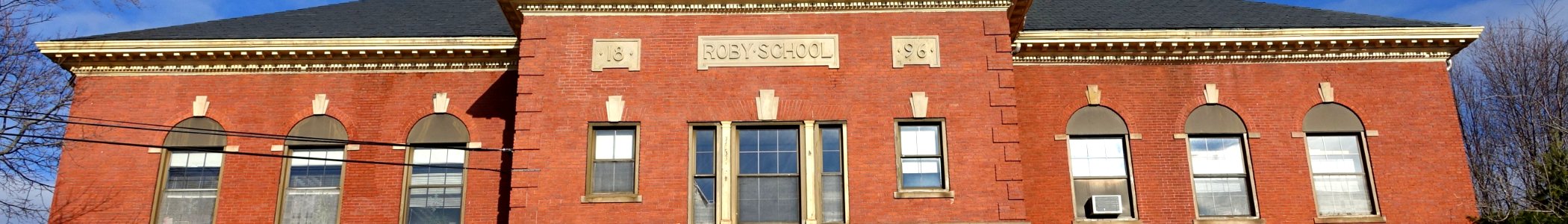 WV banner Saugus MA Roby school