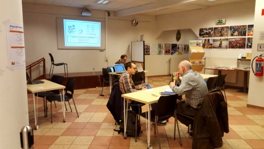 Writing weeks Brussels 2016 in Koekelberg, 6 April 2016 (2)