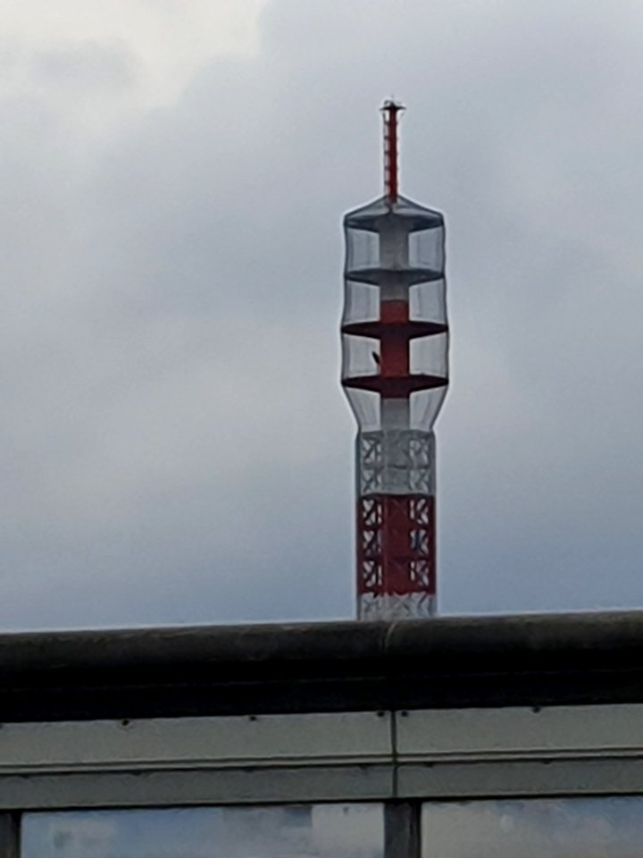 Wrapped telecommunication tower
