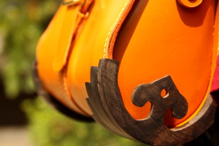 Leather manual sewing