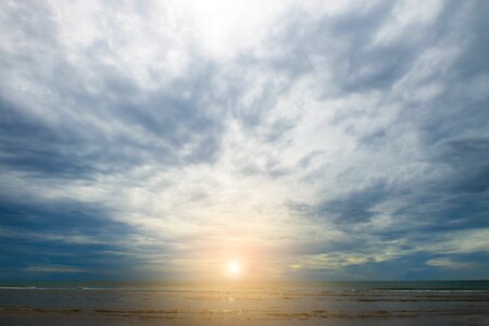 Sunrise cloud morning