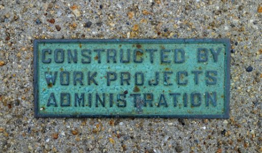 WPA sidewalk marker 3 - Arlington, MA - DSC09939