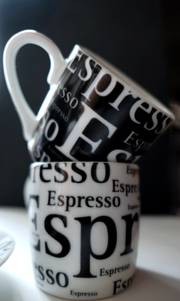 Coffee break coffee cup porcelain