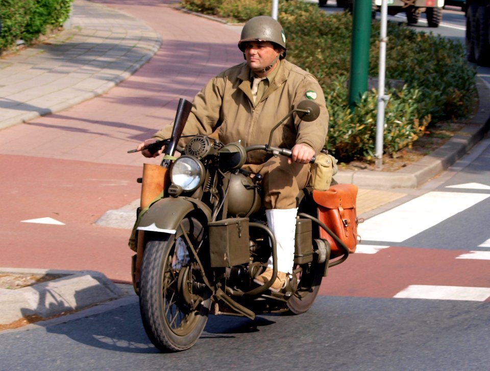 WW2 Military motorcycle Bridgehead 2011