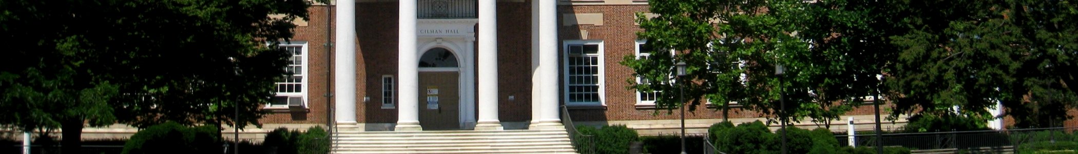 WV banner North Baltimore Gilman Hall