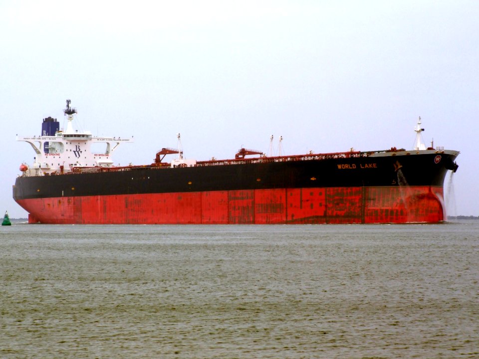 World Lake - IMO 9258521 - Callsign VRZJ9 approaching Port of Rotterdam, Holland 18-May-2007