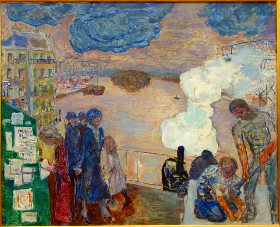 Workers by Pierre Bonnard, c. 1916-1920, oil on canvas - National Museum of Western Art, Tokyo - DSC08647