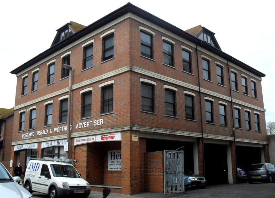Worthing Herald and Worthing Advertiser Offices, Chatsworth Road, Worthing