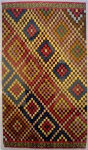 Woven panel, Chancay culture, Peru, 12th-14th century, Honolulu Museum of Art, 7147.1