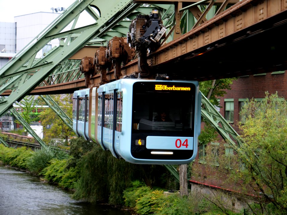 Wuppertaler Schwebebahn Westende 2019-10-06 06