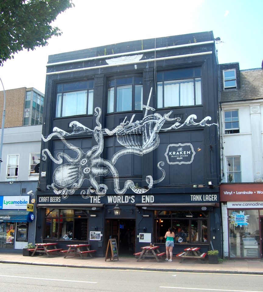 Worlds End pub, 60–61 London Road, Brighton (July 2019) (3)