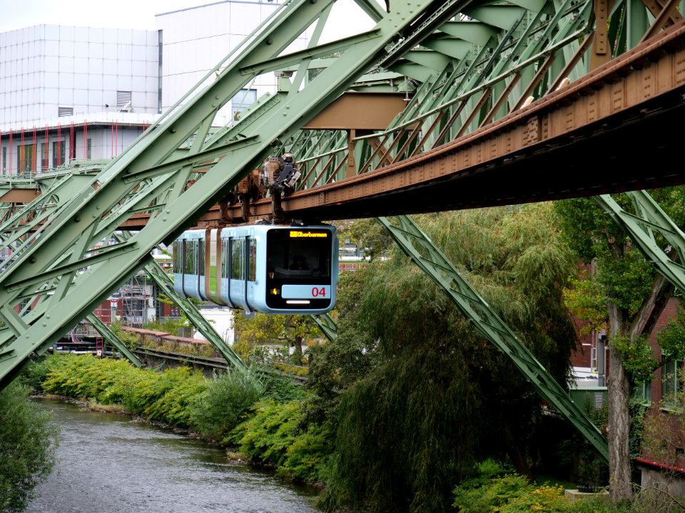 Wuppertaler Schwebebahn Westende 2019-10-06 05