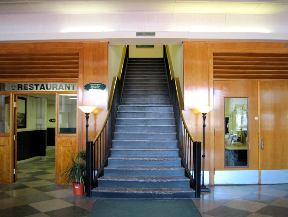 Wurlitzer Factory Lobby Stairs