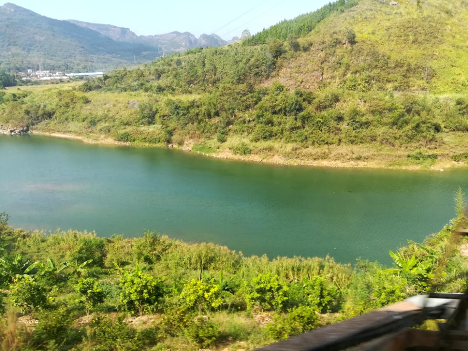 Wujiang River in Pingshi Town of Lechang, Guangdong, China, picture1