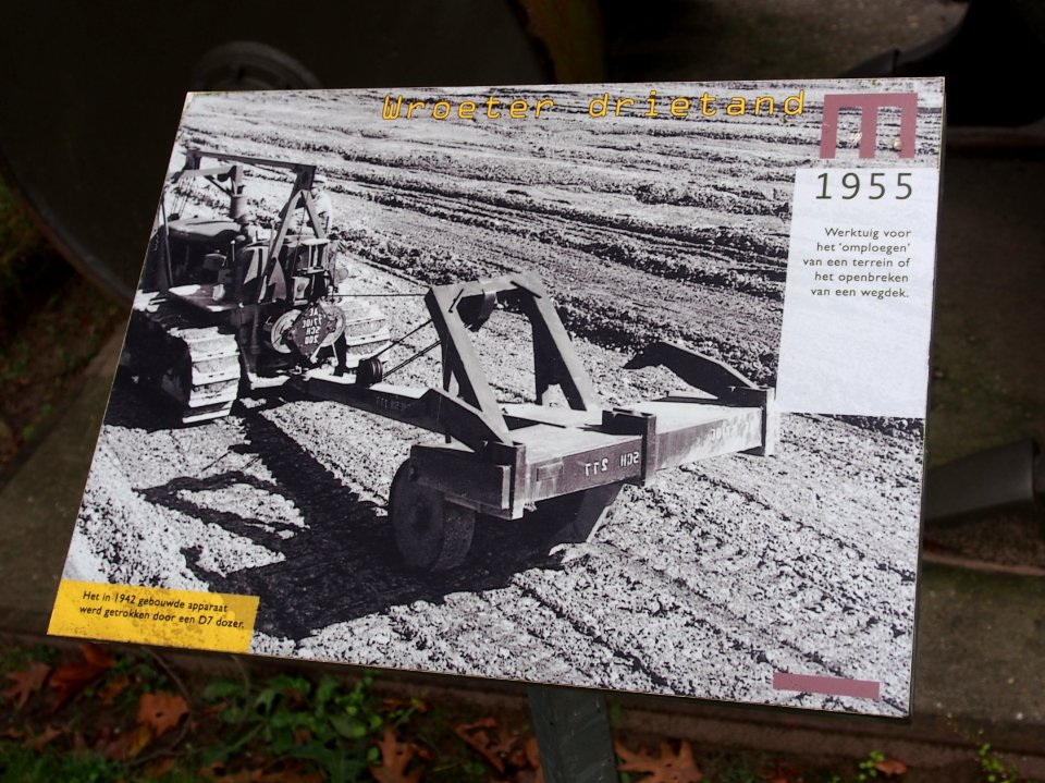 Wroeter dtietand uit 1955, Geniemuseum Vught, photo 1