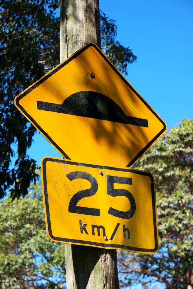 Post symbol warning