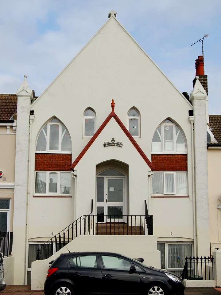 Beamsley Hall (former Methodist Chapel), Beamsley Road, Eastbourne (February 2019)