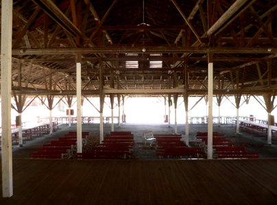 Beatrice, Nebraska Chautauqua Pavilion interior facing W