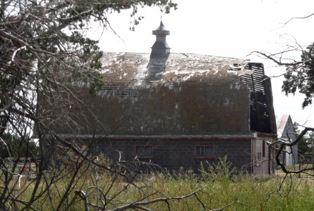 Beamer barn (Gove Co) from N 1