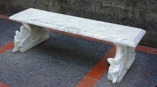 Bench - Hearst Castle - DSC07008