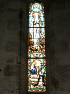 Belin-Béliet (Gironde) église de Belin, vitrail 02