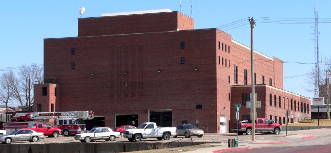 Beatrice, Nebraska Municipal Auditorium from SW 1