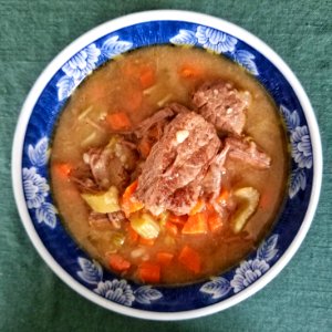 Beef stew with carrots and celery - Massachusetts photo