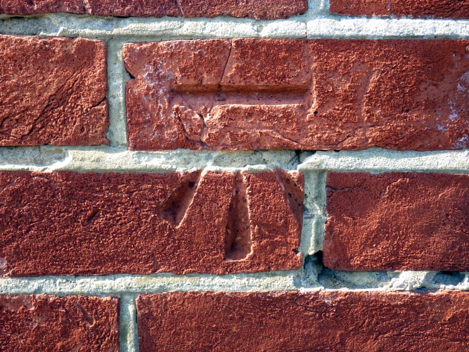 Benchmark, Post Wall, 44 South Cliff, Bexhill