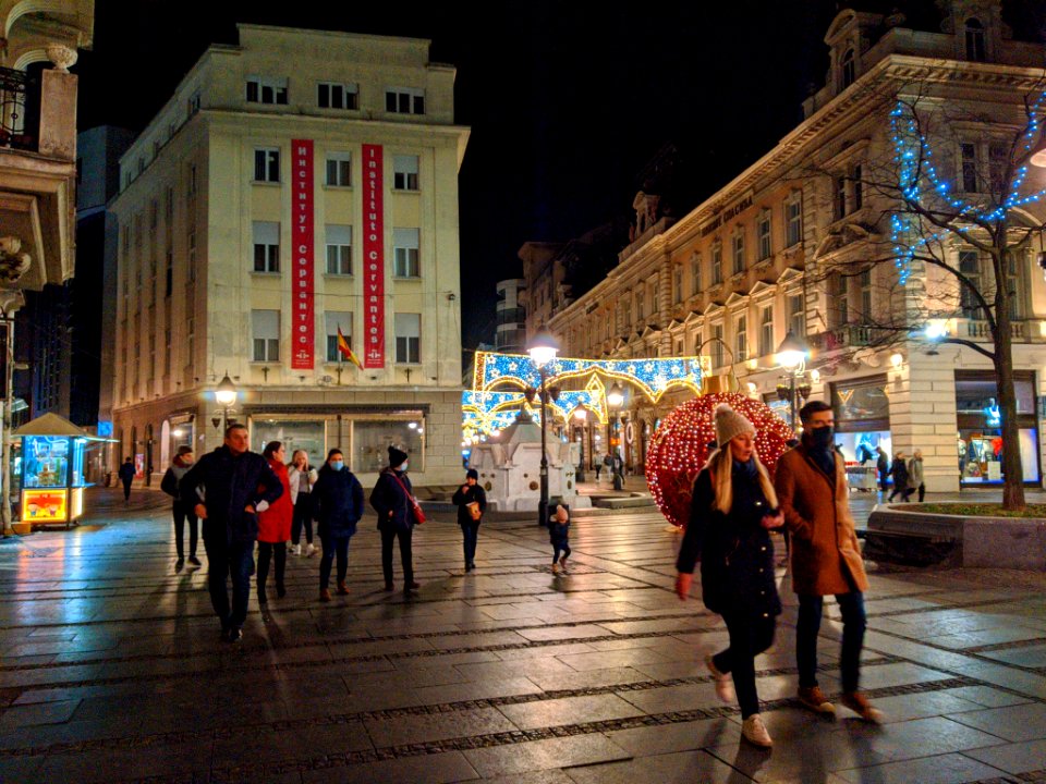 Belgrade night view 4