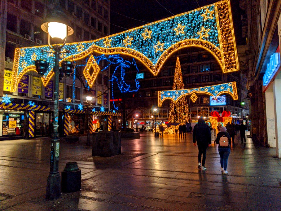 Belgrade night view 6