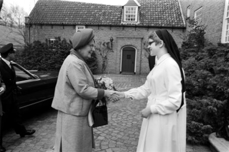 Begroeting van koningin Juliana, Bestanddeelnr 924-4700