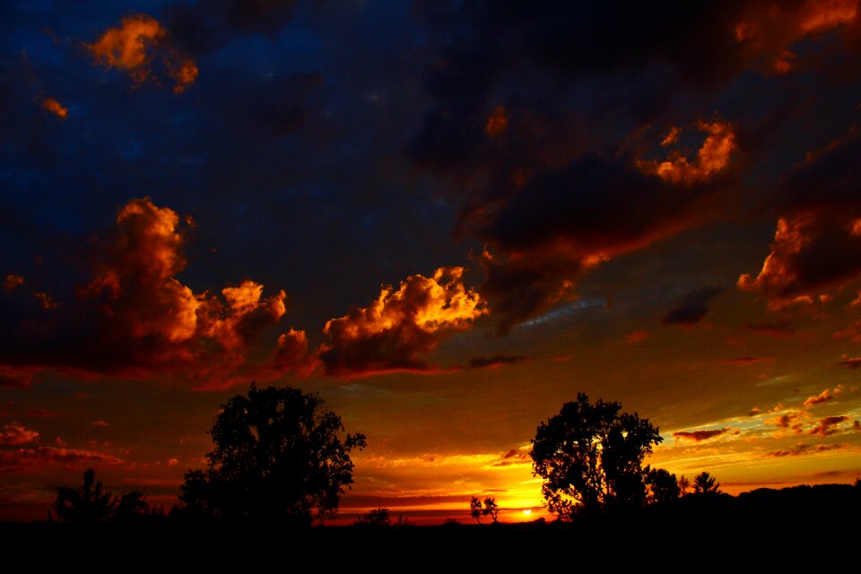 Evening sky abendstimmung sun