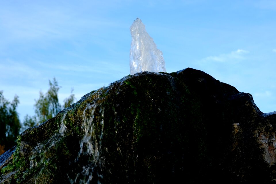Water water feature wet