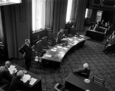 Begroting staatsmijnen Eerste Kamer Minister professor Dr J Zijlstra tijdens v, Bestanddeelnr 910-1614