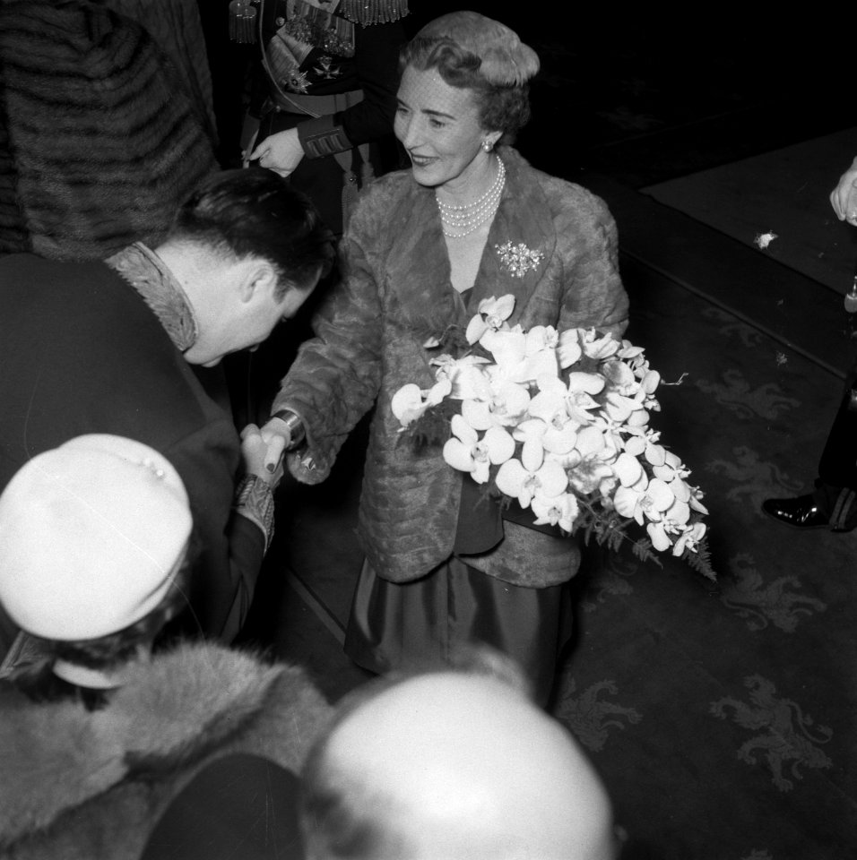Bezoek Koninklijke Deense familie , aankomst CS, Bestanddeelnr 906-4194