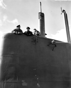 Bezoek van de Skale Amerikaans atoomduikboot aan Rotterdam, Bestanddeelnr 909-4078