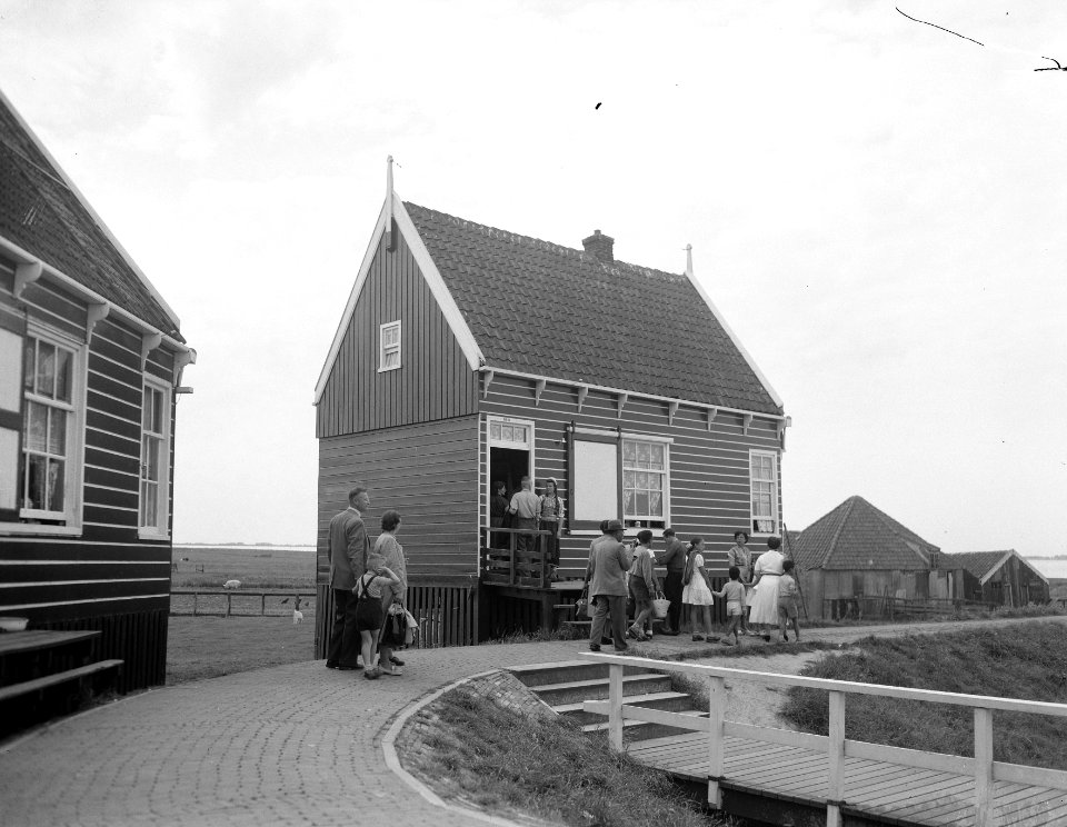 Bezoek touristen aan Marken, Bestanddeelnr 906-6462