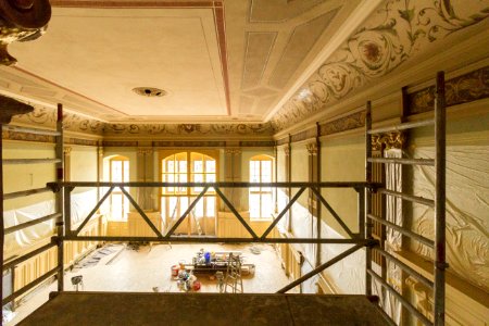 Baustelle Ratssaal - Rathaus Löbau (5)