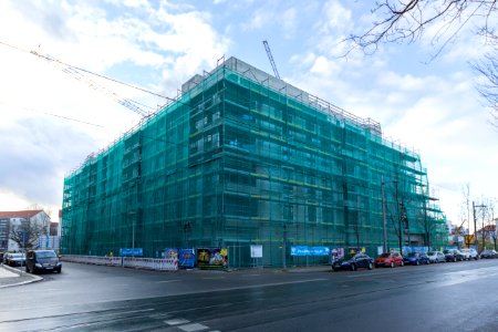 Baustelle Palais im Herzogingarten, November 2015