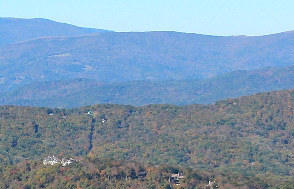 Big Yellow Mountain from Grandfather Mountain, Oct 2016