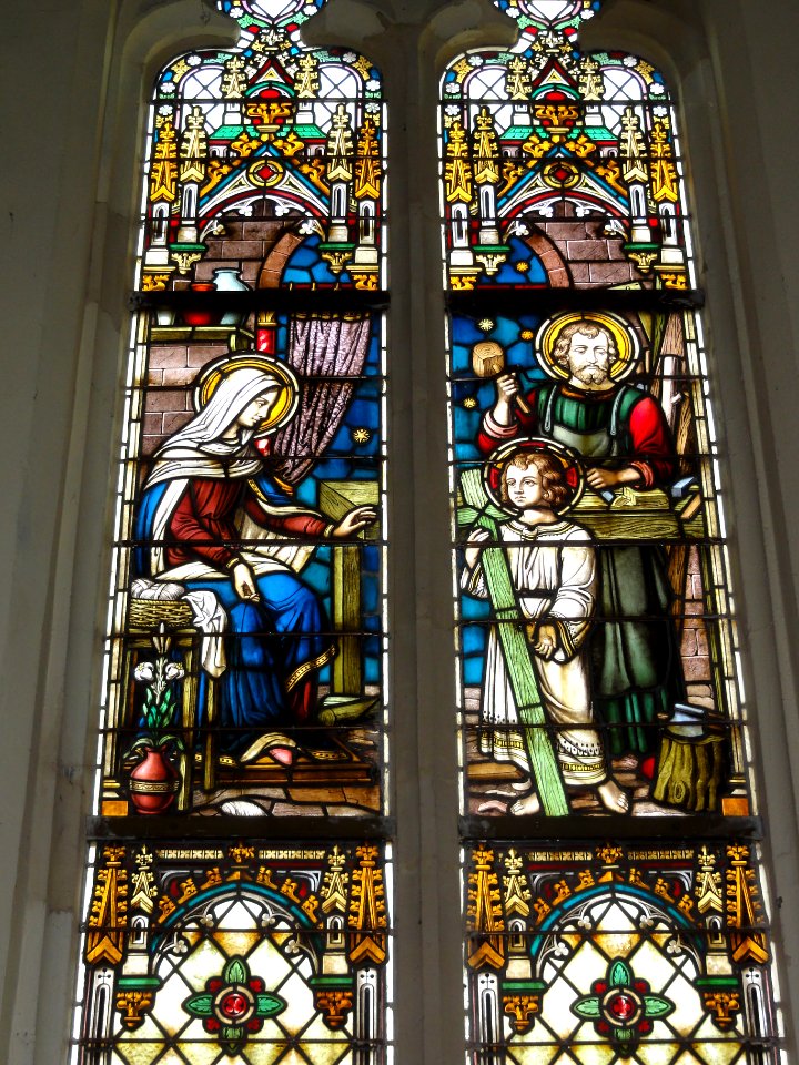 Batenburg (Wijchen) raam H.Familie