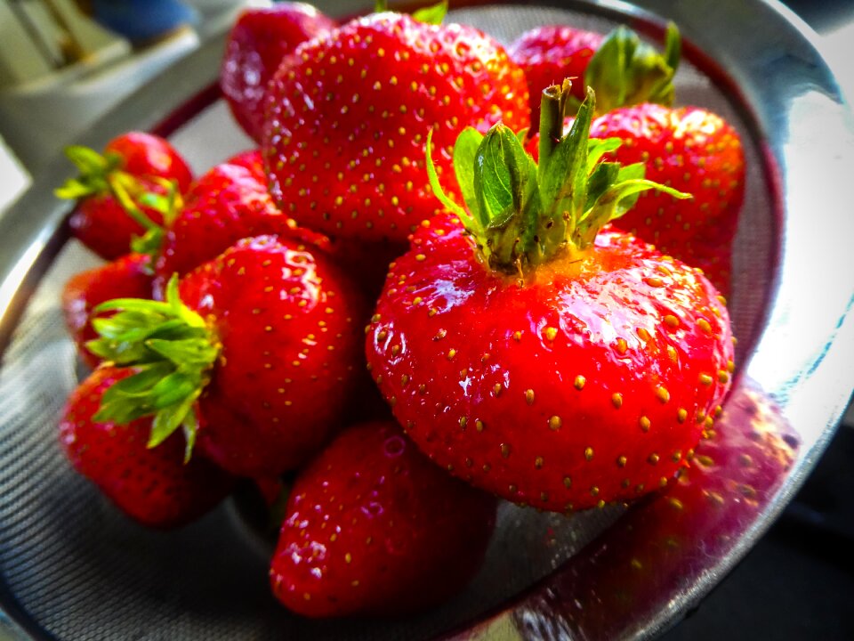 Berry red juicy