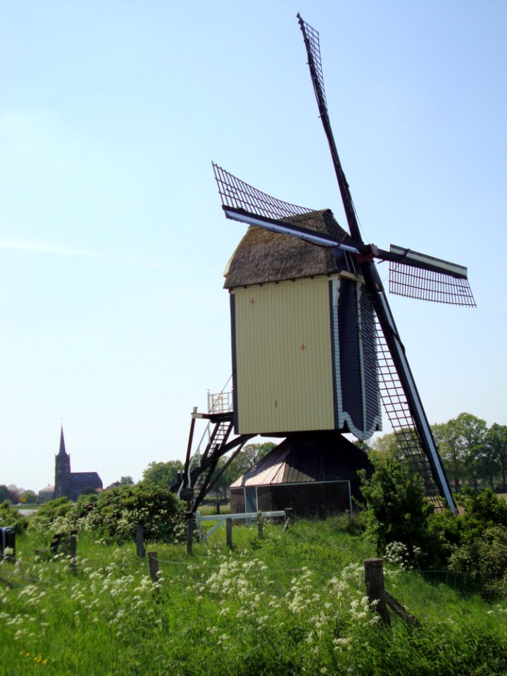 Batenburg (Wijchen, Gld, NL), standerdmolen
