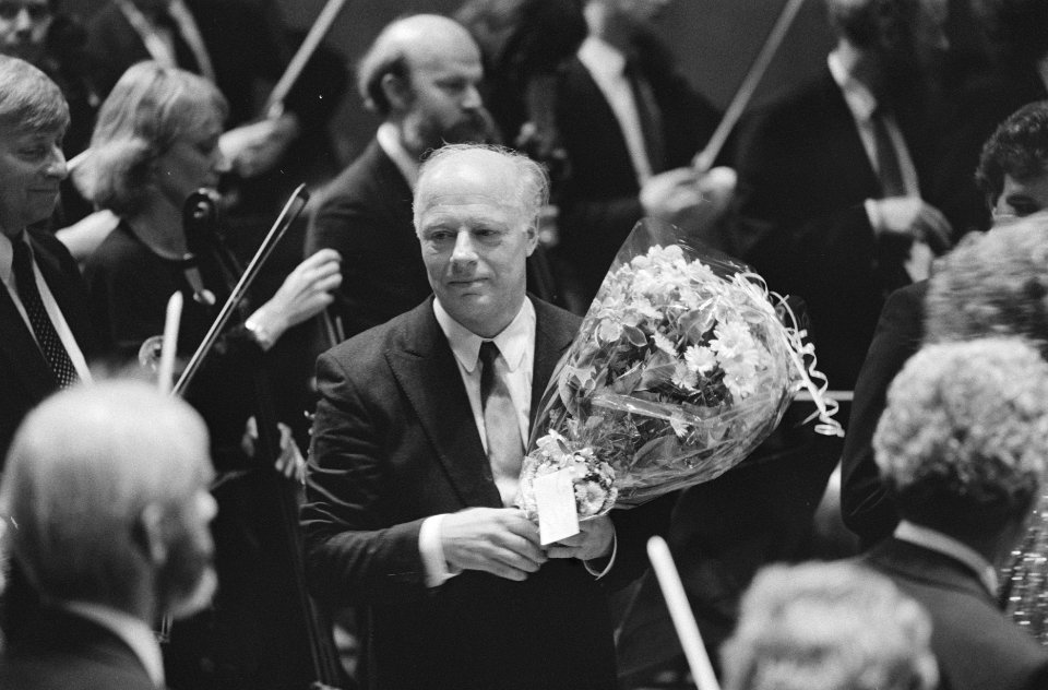 Bernhard Haitink neemt afscheid als chef-dirigent van Concertgebouworkest Bernh, Bestanddeelnr 934-2312