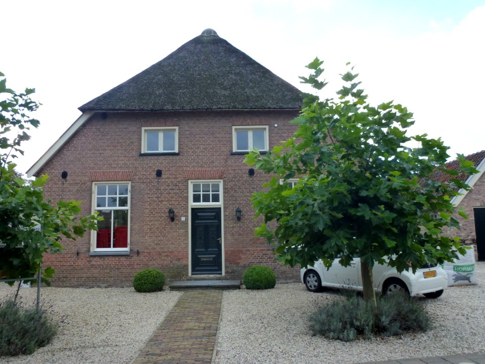 Beuningen (Gld) boerderij Koningstraat 1 voorkant