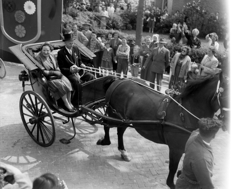 Bezoek koningin Juliana aan Voorne, Bestanddeelnr 908-5902