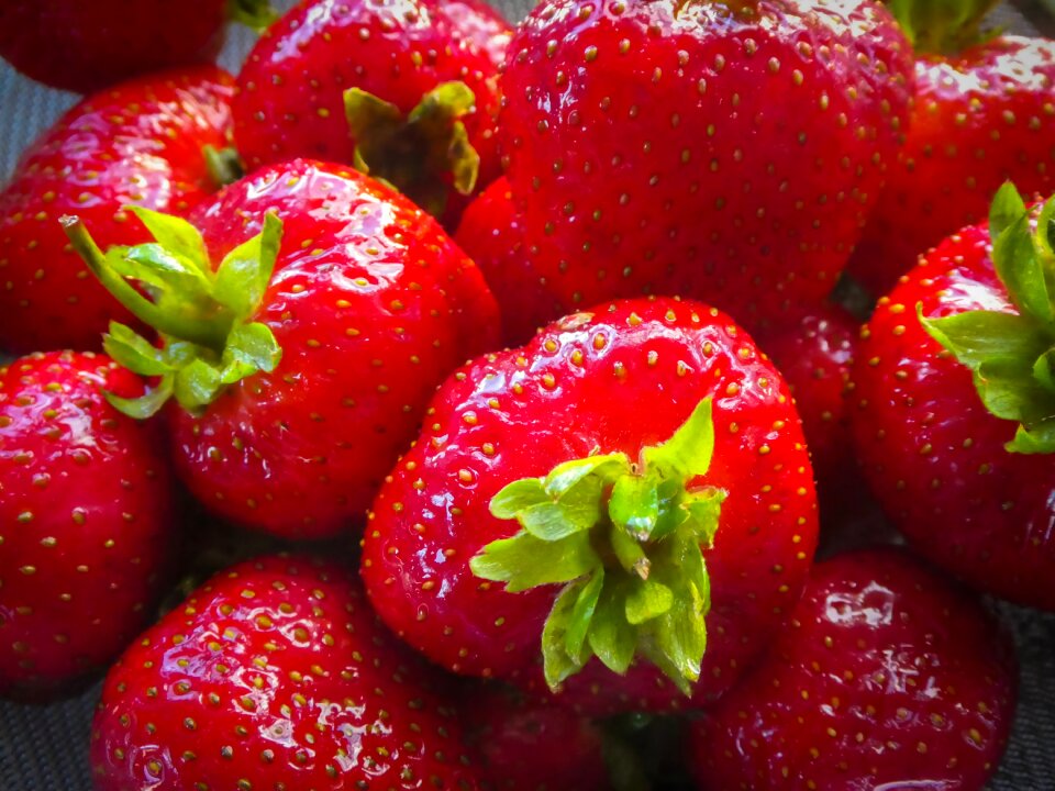 Berry red juicy